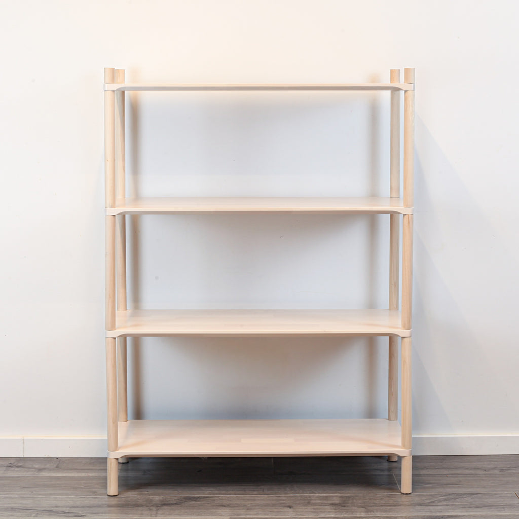 Montessori-Inspired Wooden Shelving Unit Medium, 4 Shelves