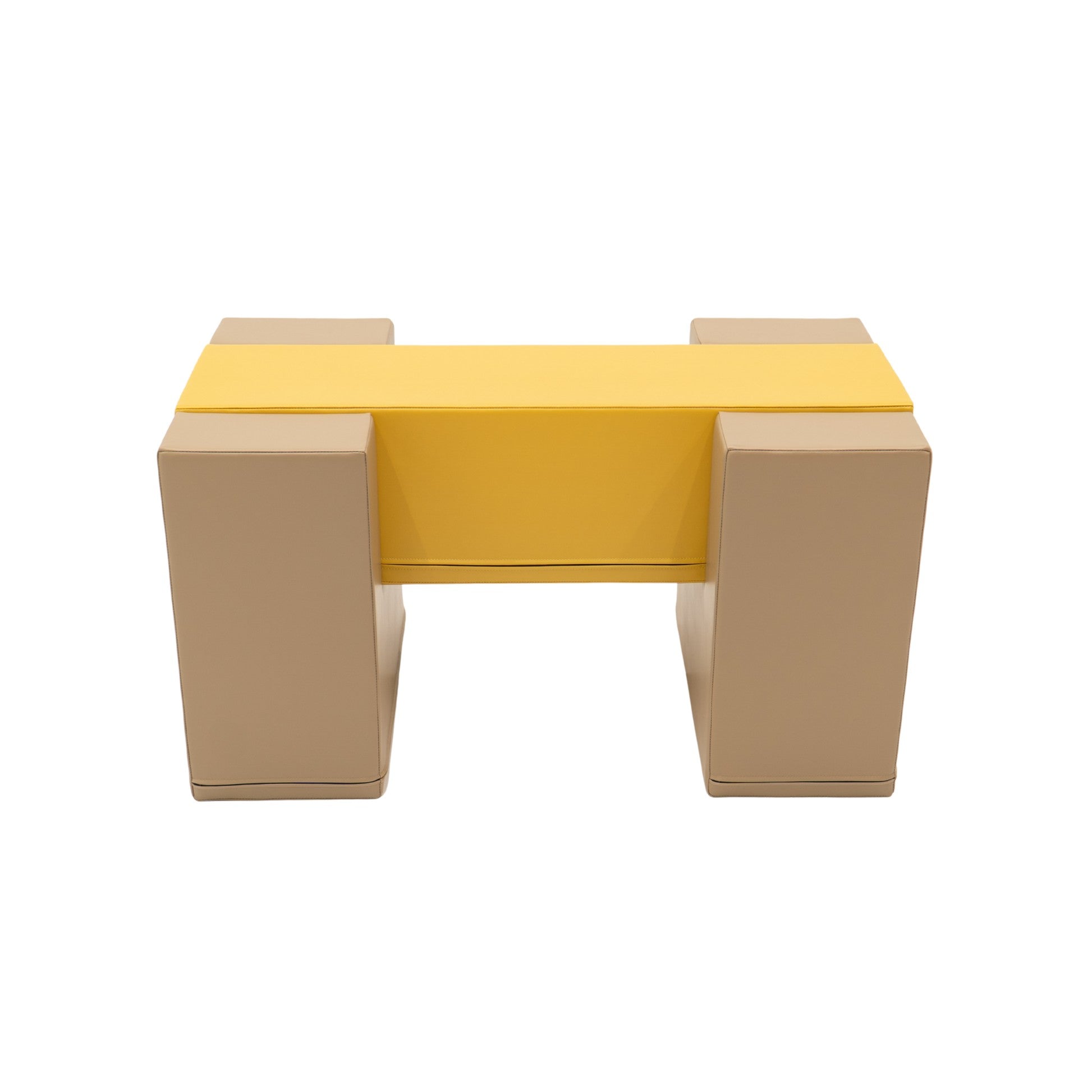 Soft Play Activity Set Balance Bridge - Beige & Honey