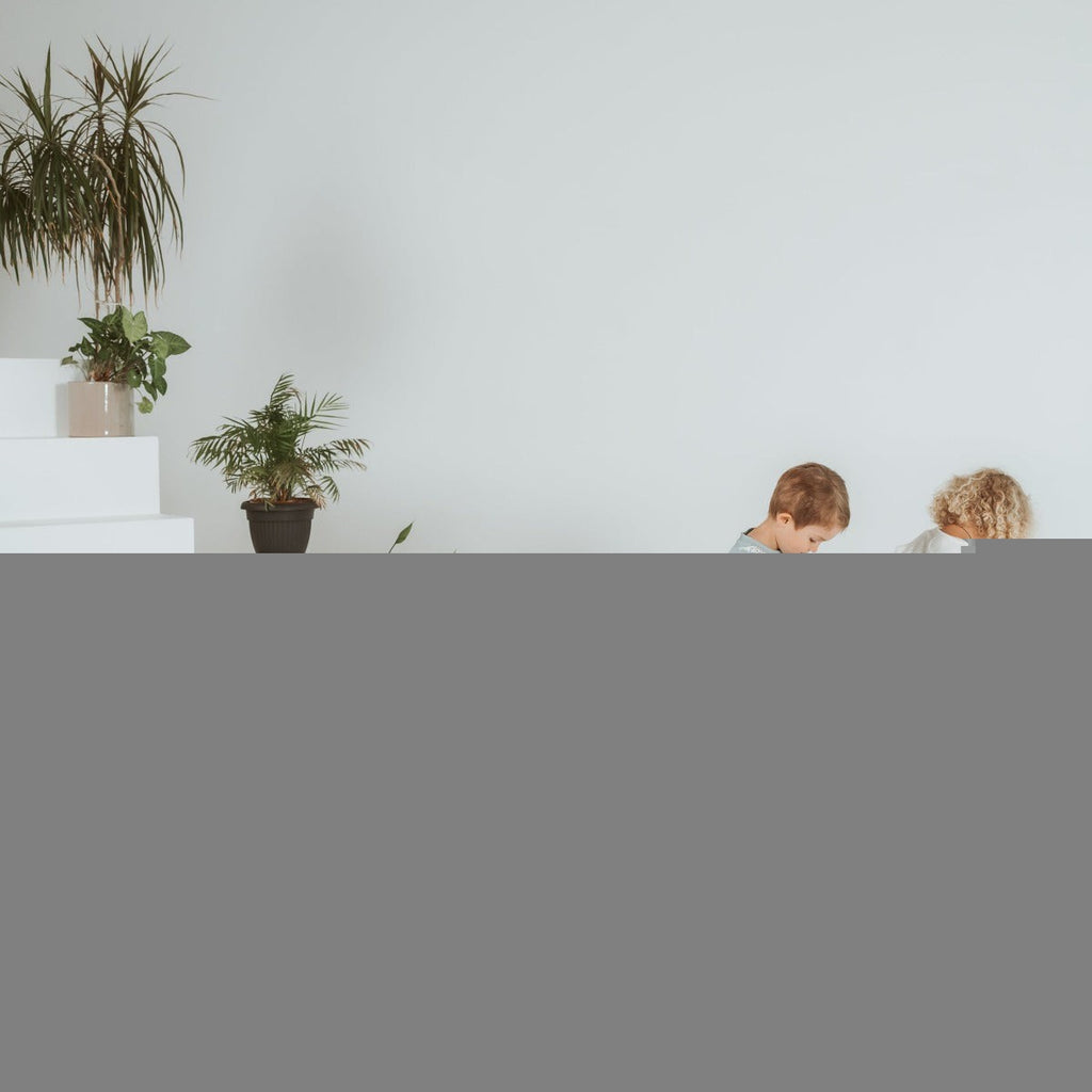 TipiToo® Large Balance Beam 3 Piece Set - White Rope