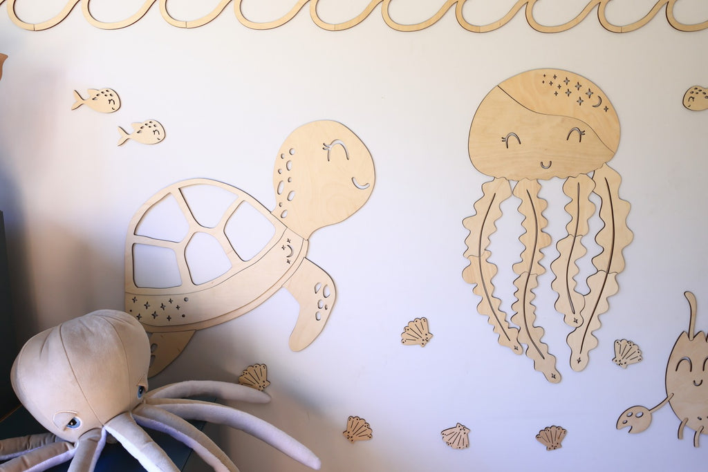 Wooden Wall Decoration - Turtle