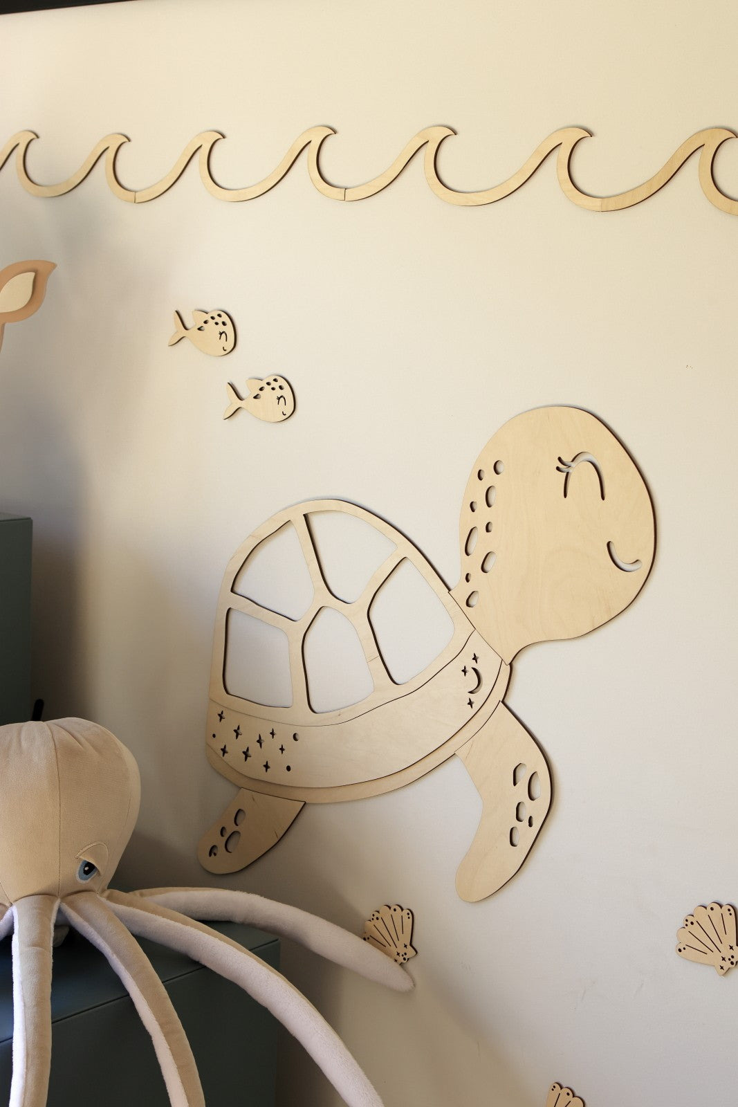 Wooden Wall Decoration - Turtle