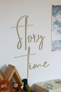 Wooden Wall Sign - Story Time